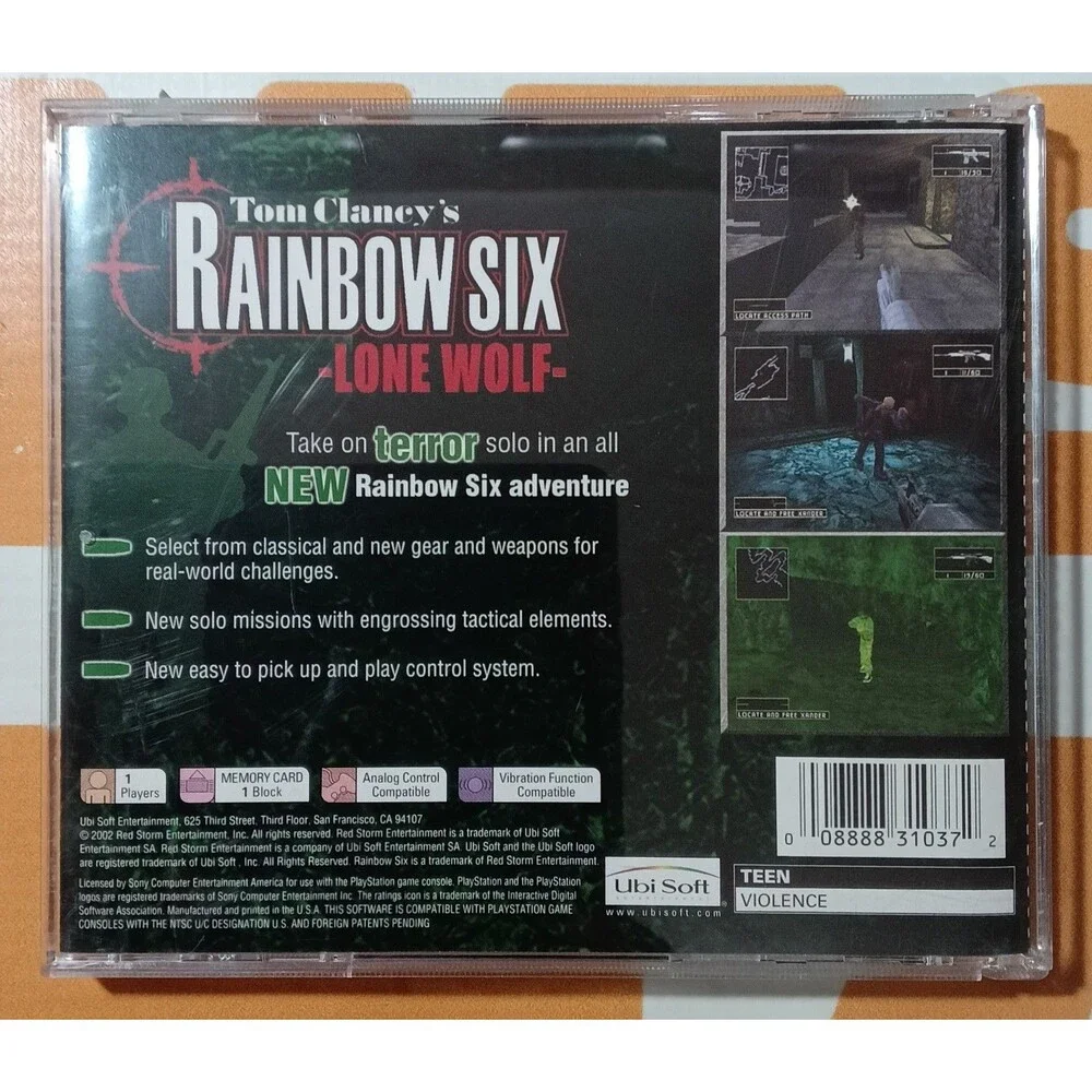 Rainbow Six Lone Wolf (PS1)